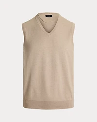 Performance Cotton-Blend Sweater Vest