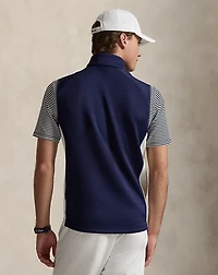 Stretch Double-Knit Full-Zip Vest
