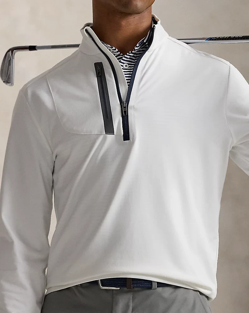 Stretch Jersey Pullover