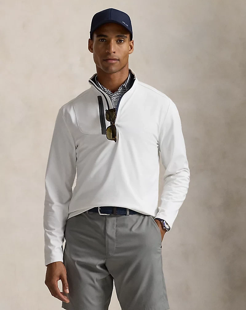 Stretch Jersey Pullover