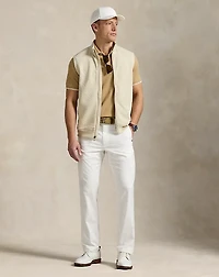 Quilted Double-Knit Vest