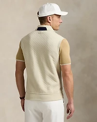 Quilted Double-Knit Vest