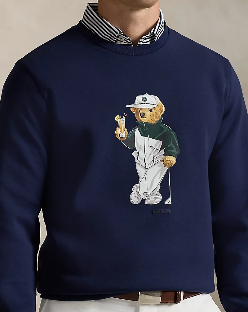 Classic Polo Bear Double-Knit Sweatshirt