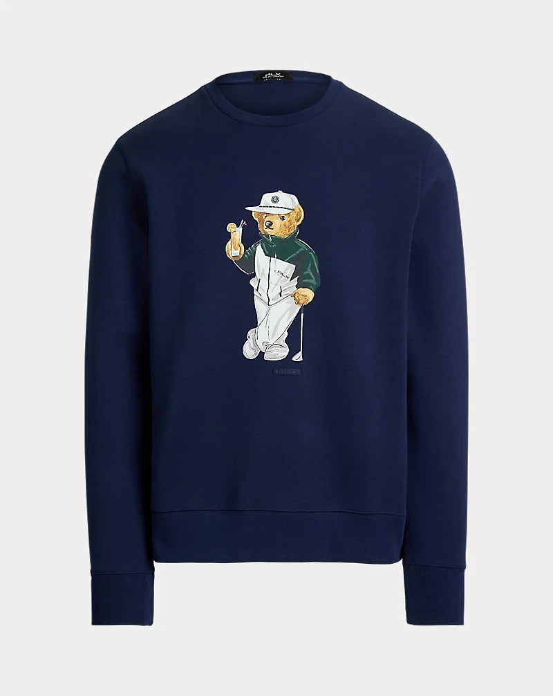 Classic Polo Bear Double-Knit Sweatshirt