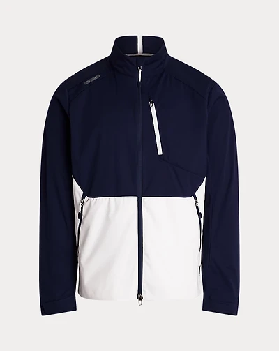 Color-Blocked Packable Jacket