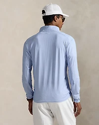 Color-Blocked Stretch Jersey Pullover