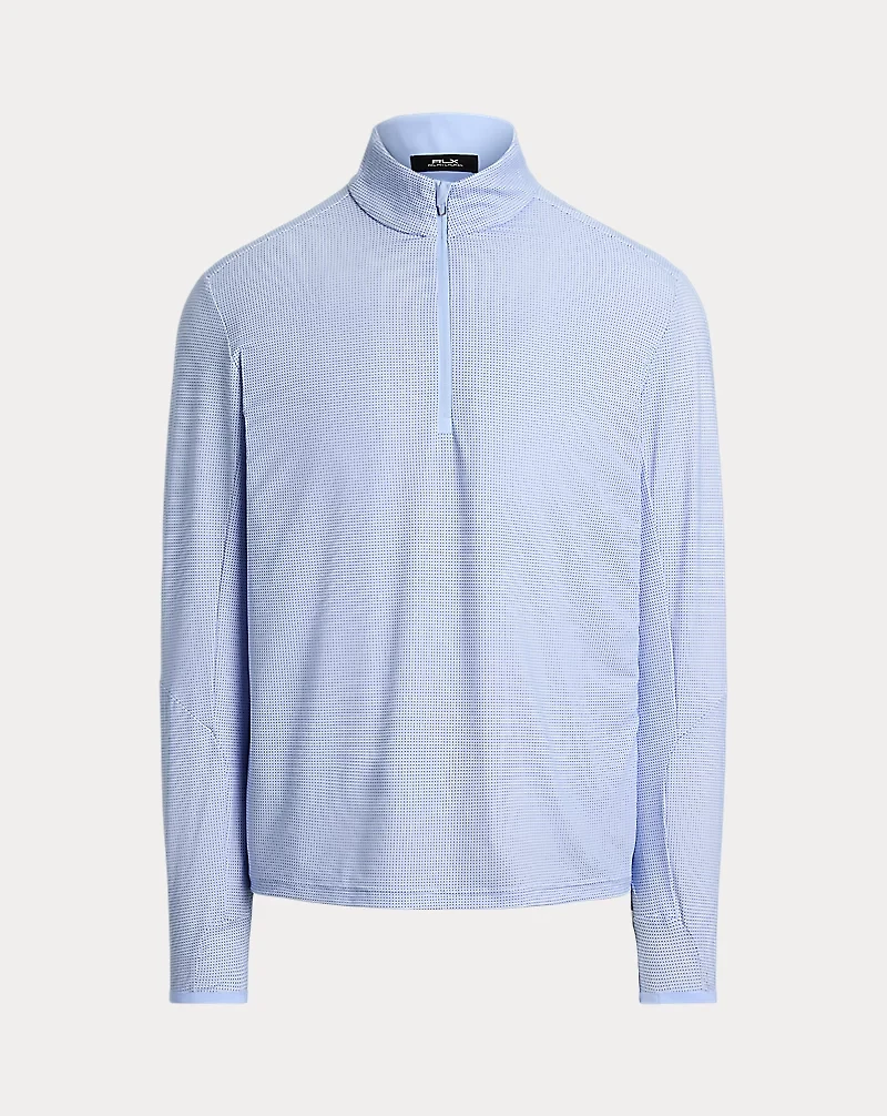 Color-Blocked Stretch Jersey Pullover