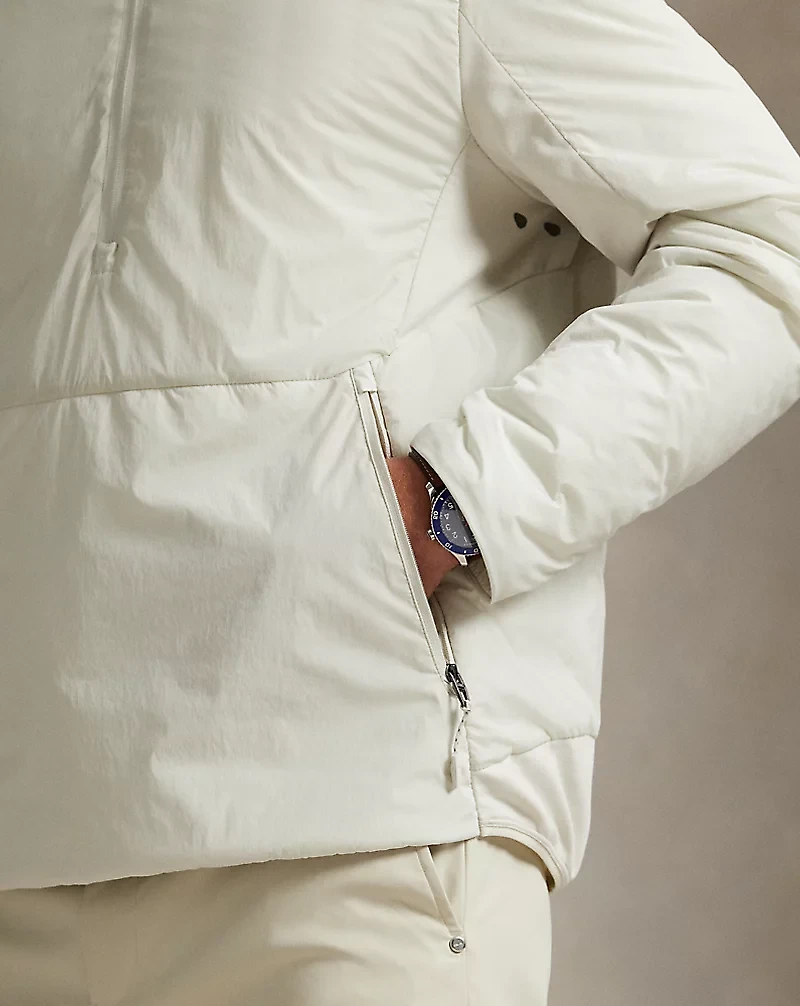Hooded Half-Zip Jacket