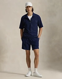 Packable Short-Sleeve Pullover Jacket