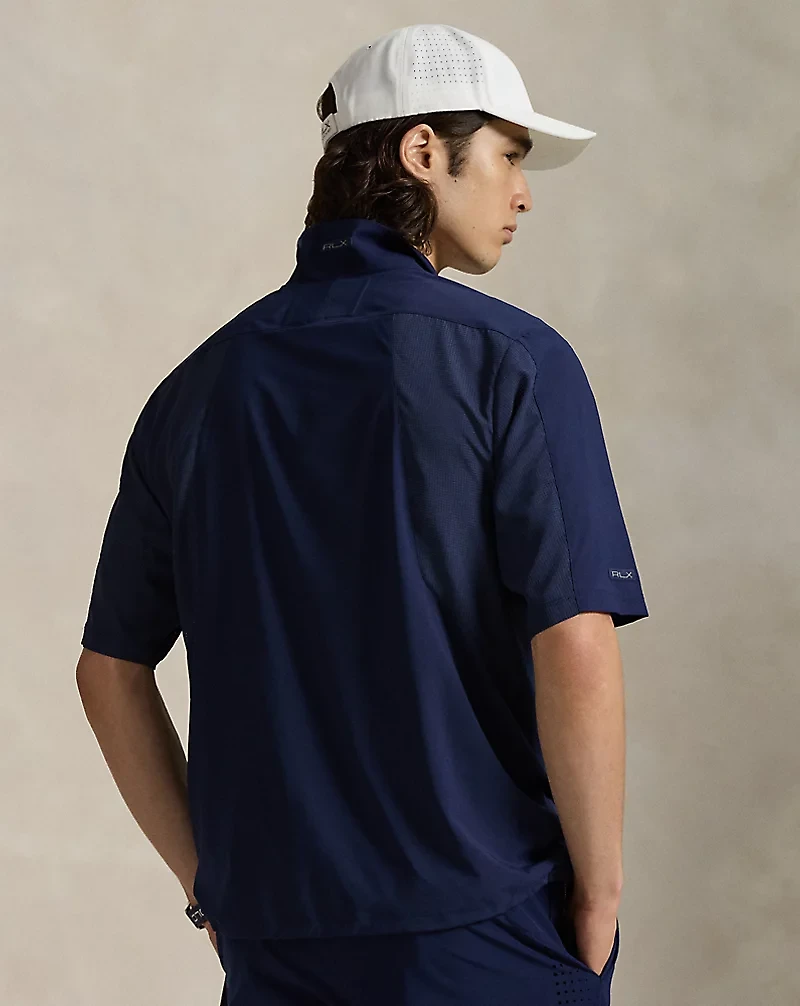 Packable Short-Sleeve Pullover Jacket