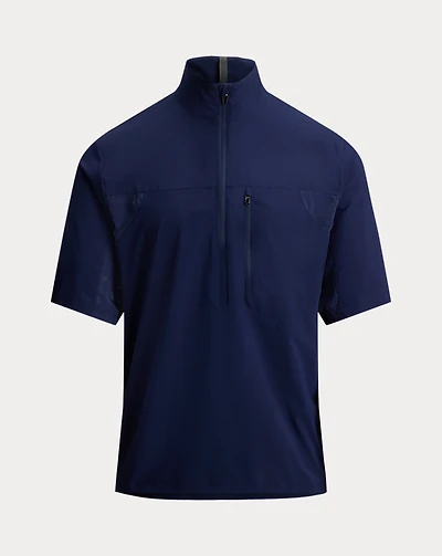 Packable Short-Sleeve Pullover Jacket