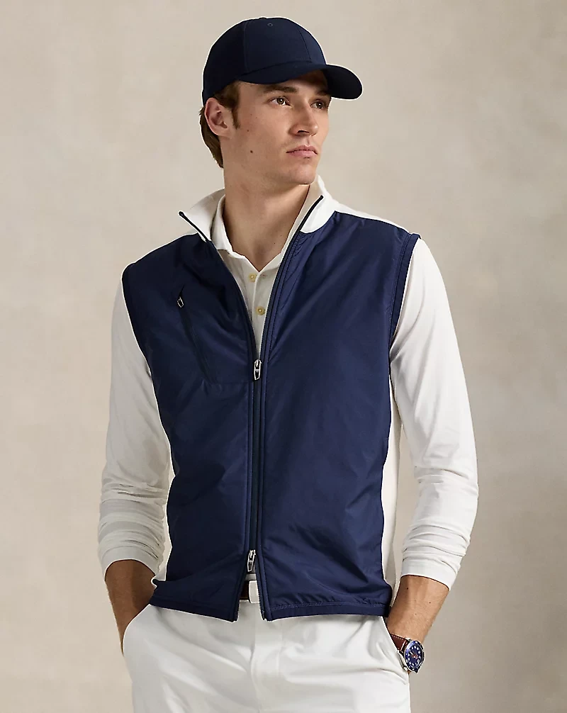 Hybrid Mockneck Vest