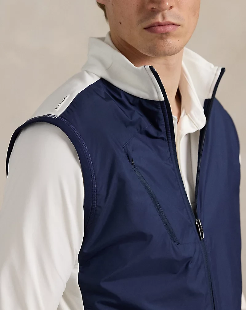 Hybrid Mockneck Vest