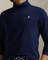 Performance Piqué Mockneck