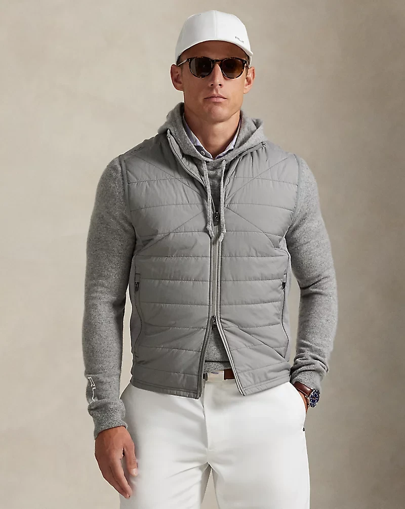 Hybrid Full-Zip Vest
