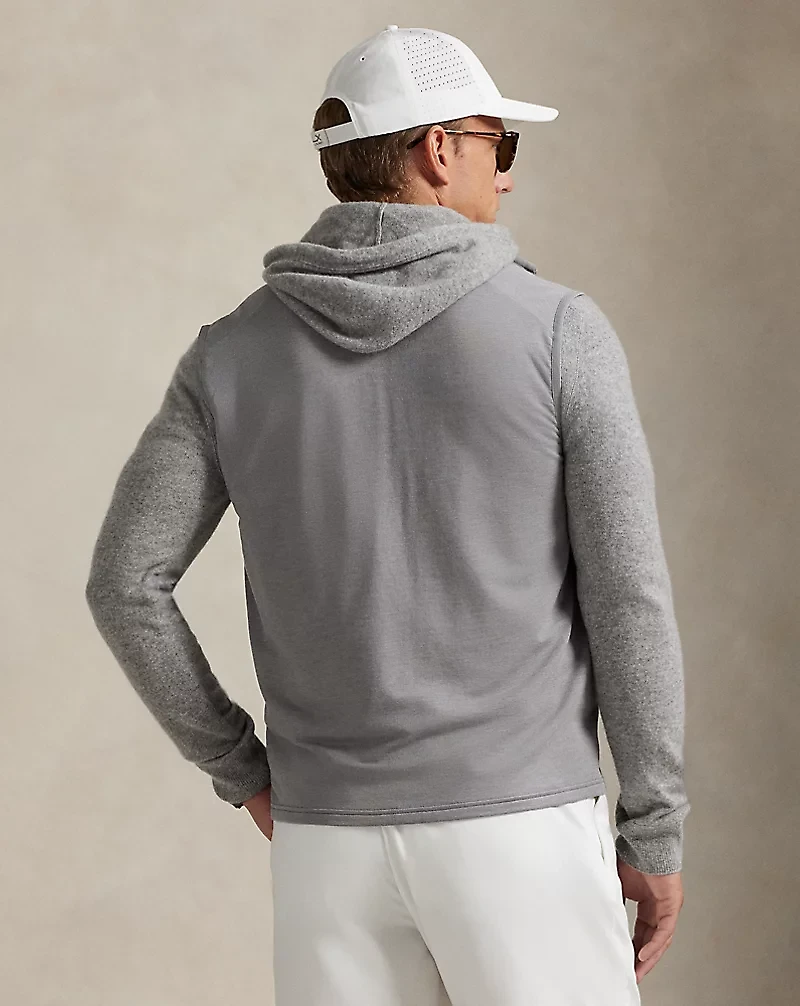 Hybrid Full-Zip Vest