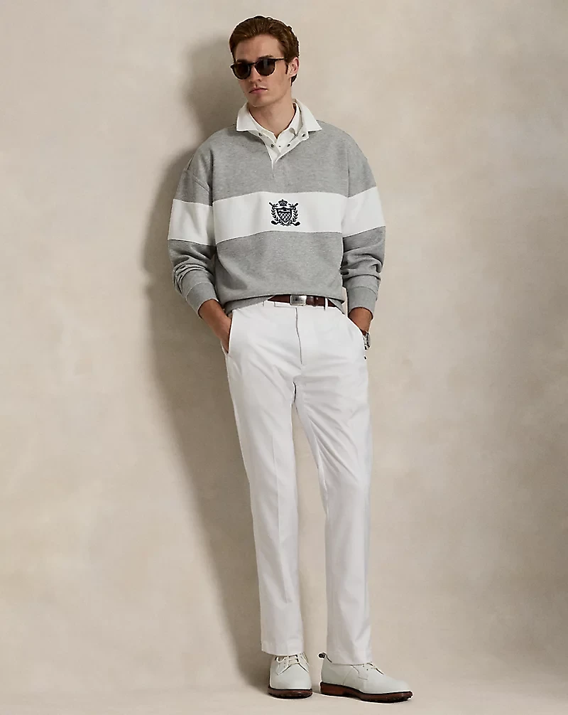 Relaxed Fit Crest Rugby Sweatshirt