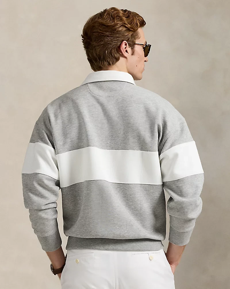 Relaxed Fit Crest Rugby Sweatshirt