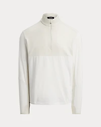 Color-Blocked Stretch Jersey Pullover