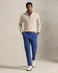 Washable Cashmere Quarter-Zip Sweater