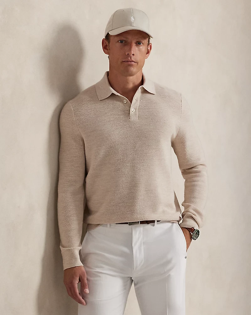 Performance Polo-Collar Sweater
