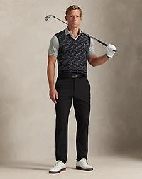 Golf-Motif Performance Sweater Vest