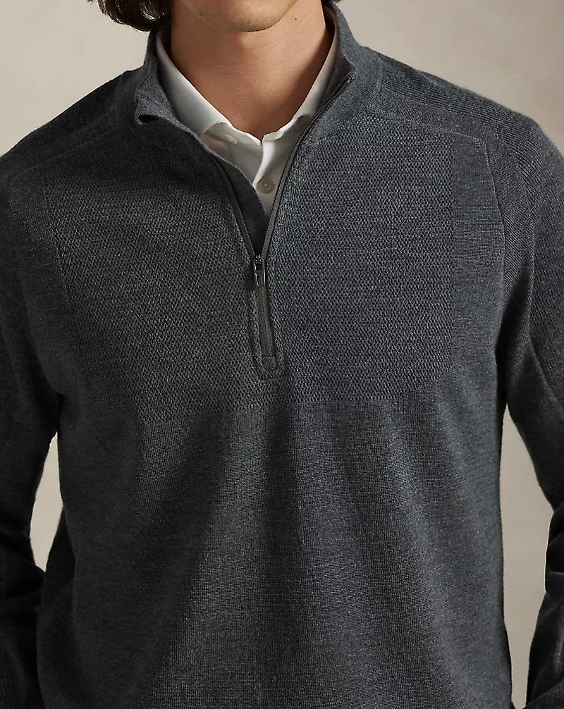 Performance Quarter-Zip Sweater