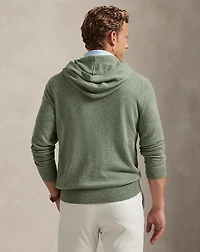 Washable Cashmere Hooded Sweater