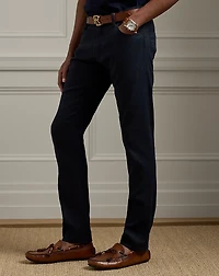 Slim Fit Stretch Linen-Cotton Jean