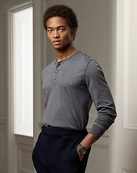 Interlock Henley Shirt