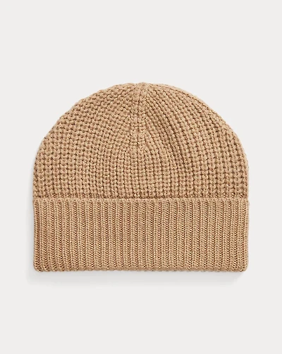 Rib-Knit Cashmere Hat