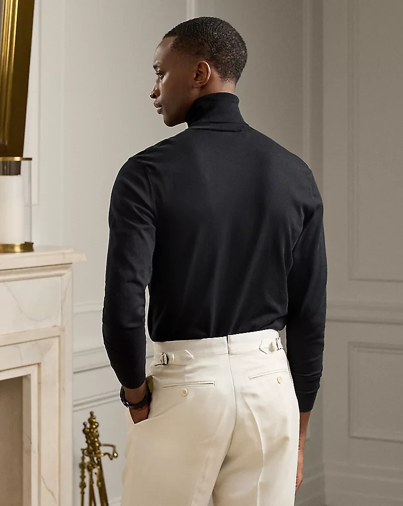 Cotton Turtleneck Sweater
