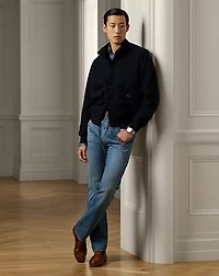 Cotton-Silk Terry Jacket