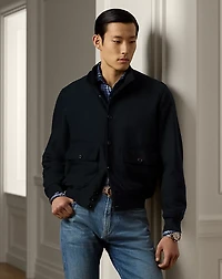 Cotton-Silk Terry Jacket