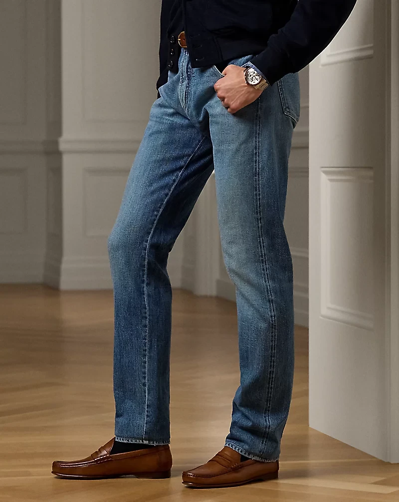 Straight Fit Stretch Selvedge Jean