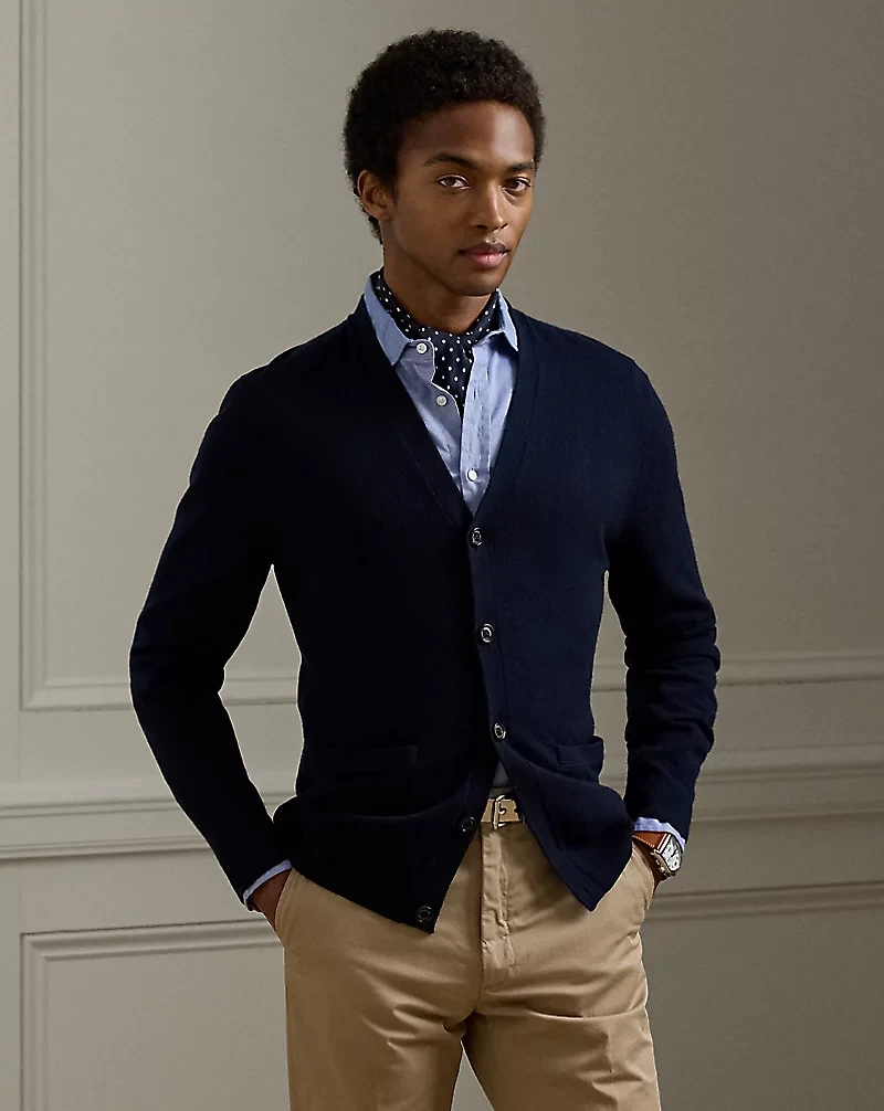 Cashmere V-Neck Cardigan
