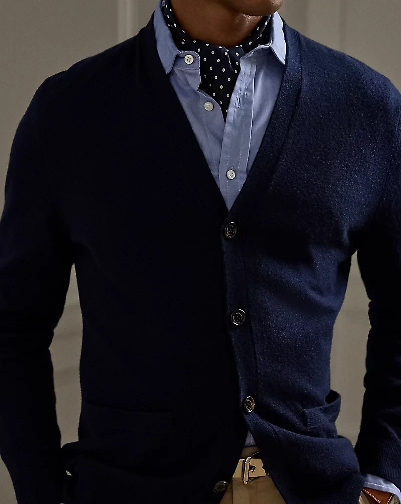 Cashmere V-Neck Cardigan
