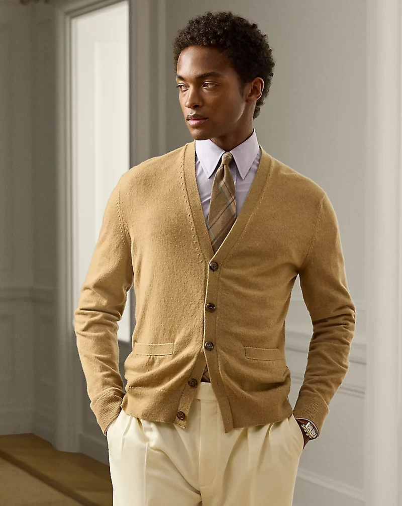 Cashmere V-Neck Cardigan
