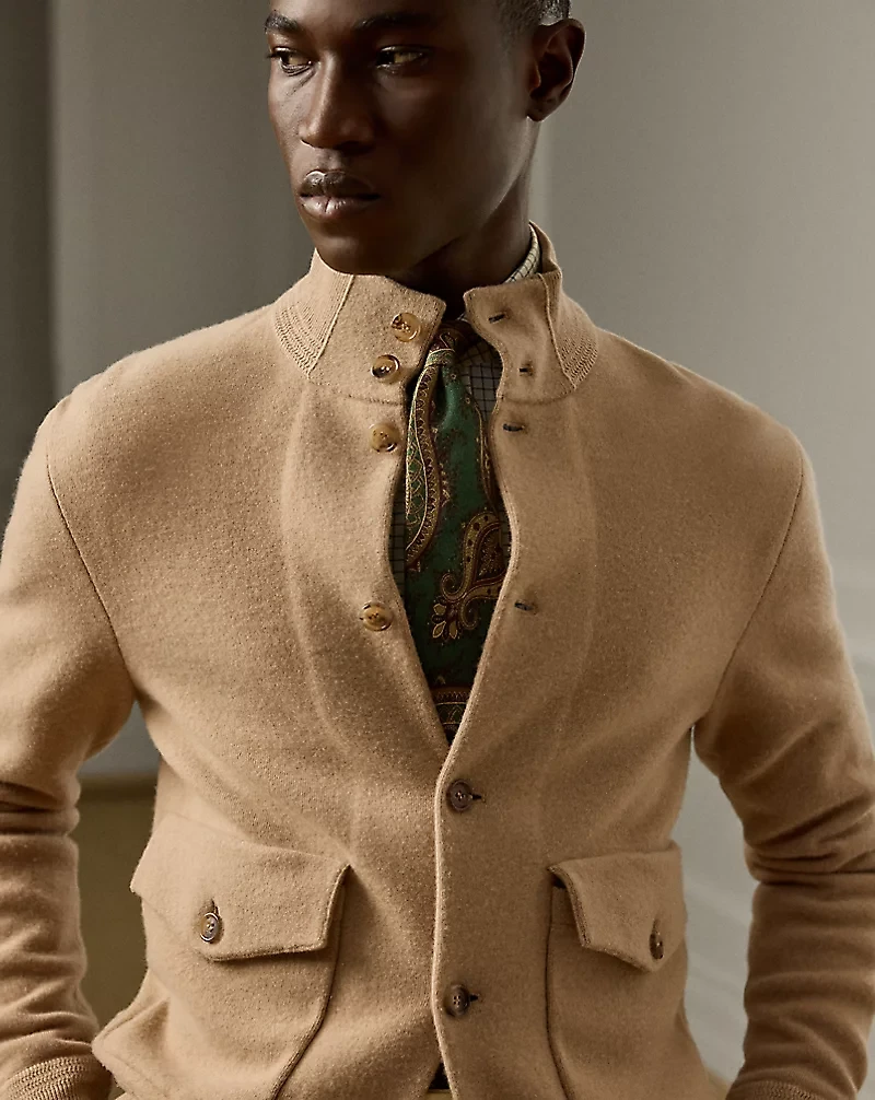 Wool-Cashmere Cardigan