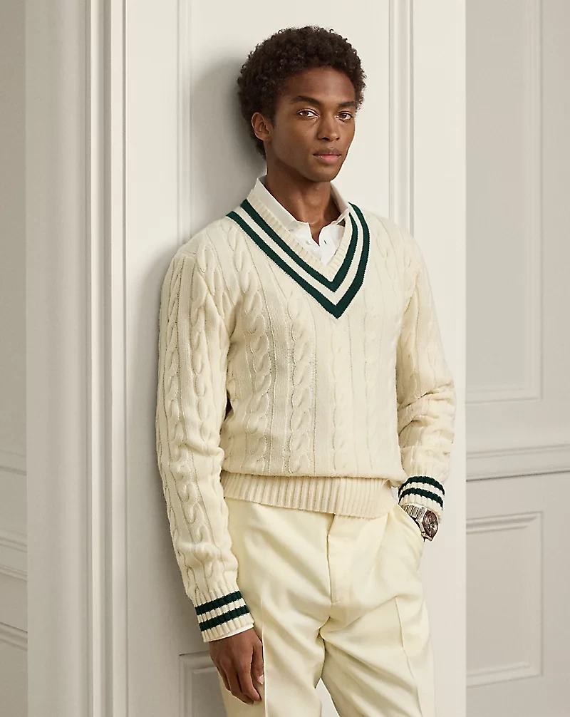 Cashmere Cricket Sweater