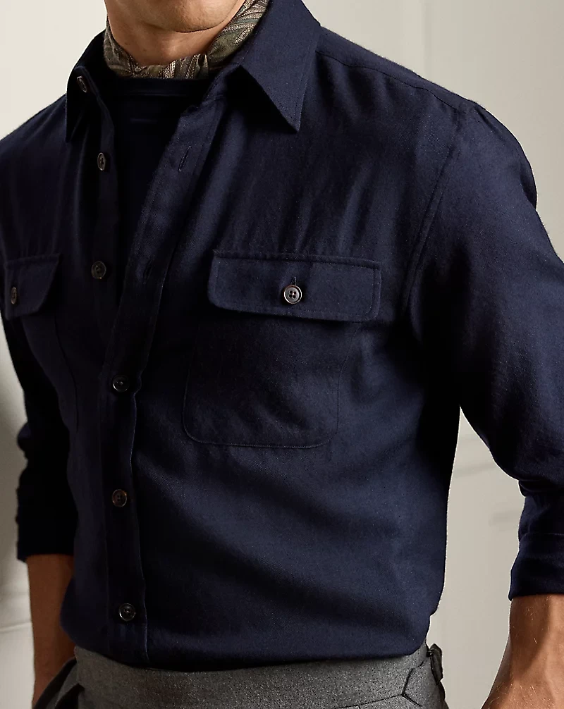 Lightweight Cashmere Shirt