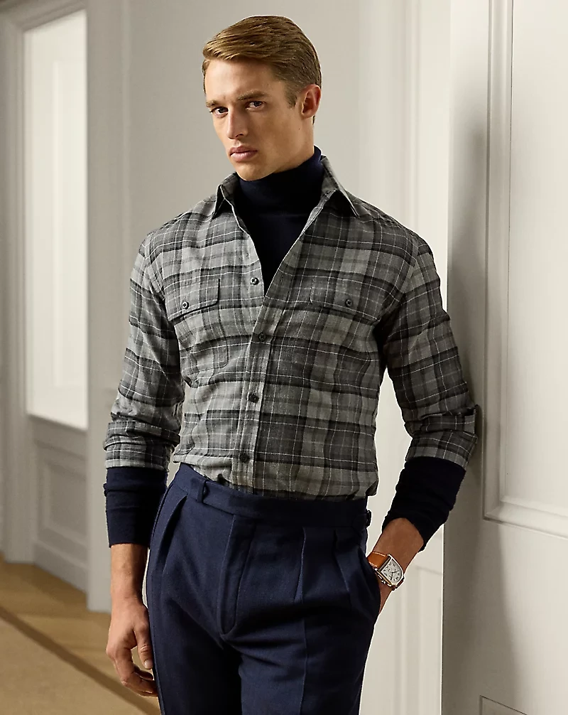 Plaid Twill Shirt