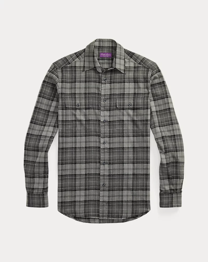 Plaid Twill Shirt