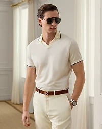 Custom Slim Fit Piqué Polo Shirt