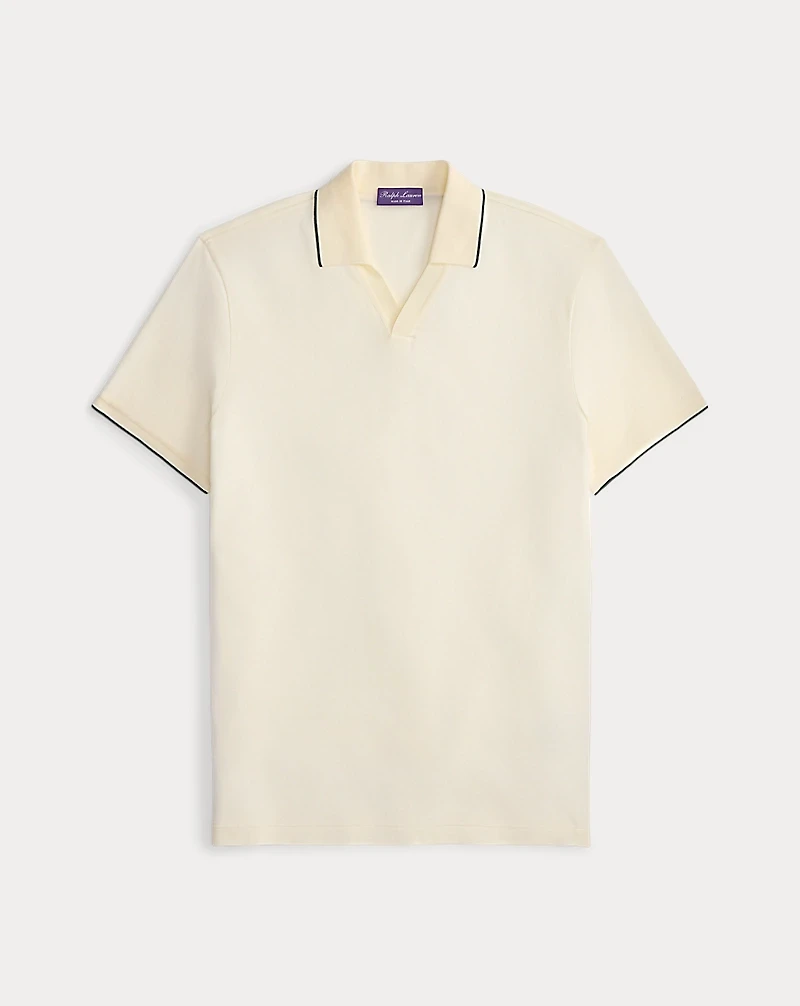 Custom Slim Fit Piqué Polo Shirt