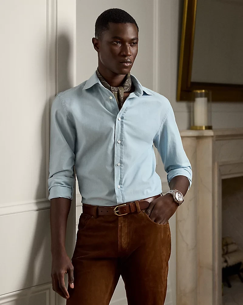 Washed Chambray Shirt