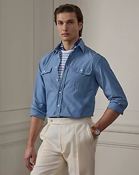 Washed Chambray Shirt