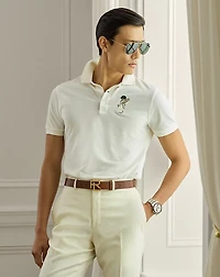 Custom Slim Fit Polo Bear Shirt