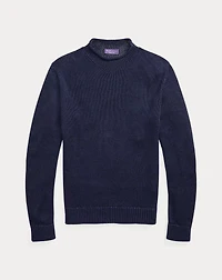 Linen-Silk Rollneck Sweater