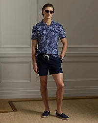 Paisley-Print Riviera Terry Polo Shirt
